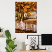 Land - Witte Paling Poster (Thuiskantoor)