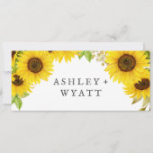 Land Zonnebloem Namen Zitting Grafiek Header (Voorkant)