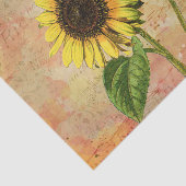 Land Zonnebloem Tissuepapier (Detail)