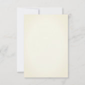 Land Zonnebloem Westerne bruiloft Waterverf Bedankkaart (Achterkant)