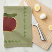 Landappels Theedoek (Quarter Fold)