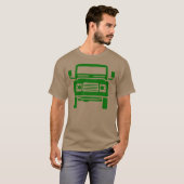Landbedekking (groen) t-shirt (Voorkant volledig)
