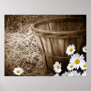 Landbloemen Poster