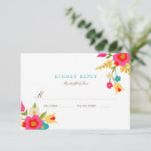 Landbloemen Weddenschap RSVP (Staand voorkant)