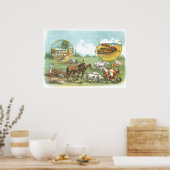  landbouw Australië Poster (Keuken)