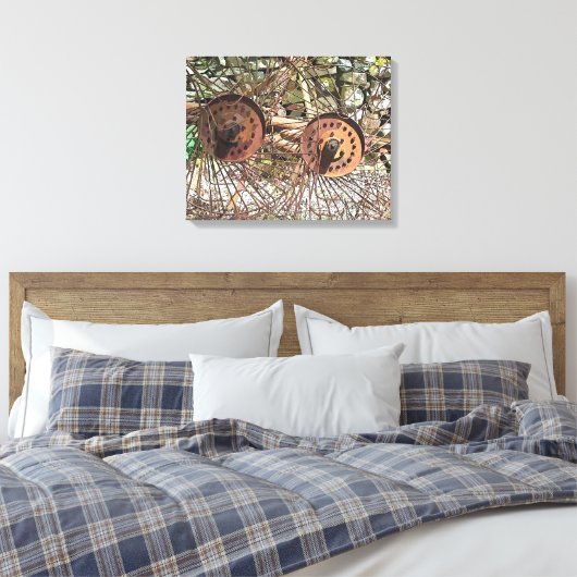 LANDBOUW CANVAS AFDRUK (Insitu (Slaapkamer))