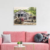 LANDBOUW CANVAS AFDRUK (Insitu (Woonkamer))