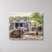 LANDBOUW CANVAS AFDRUK (Voorkant)