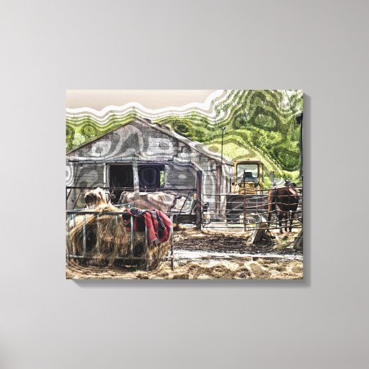 LANDBOUW CANVAS AFDRUK (Voorkant)