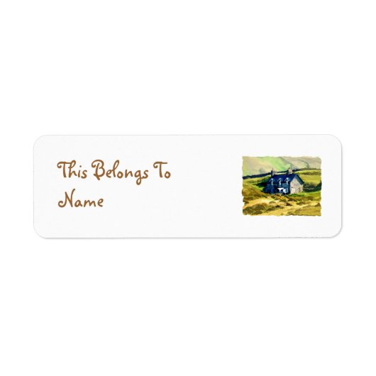 LANDBOUW ETIKET (Voorkant)