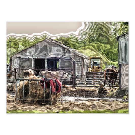 LANDBOUW FOTO AFDRUK (Voorkant)