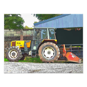 LANDBOUW FOTO AFDRUK