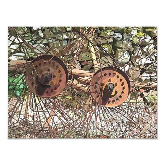 LANDBOUW FOTO AFDRUK (Voorkant)