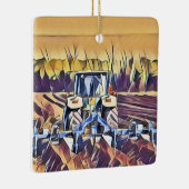 LANDBOUW KERAMISCH ORNAMENT (Rechts)