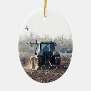 LANDBOUW KERAMISCH ORNAMENT