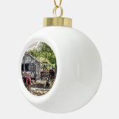 LANDBOUW KERAMISCHE BAL ORNAMENT (Rechts)
