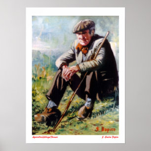 Landbouw/loondienst/landbouwer Poster