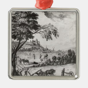 Landbouw Metalen Ornament