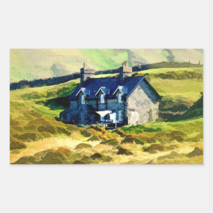 LANDBOUW RECHTHOEKIGE STICKER