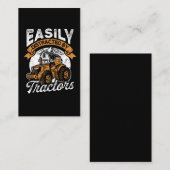 Landbouw van trekkers visitekaartje (Voorkant / Achterkant)