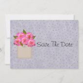 Landbouwareaal op pony's sparen de datum save the date (Voorkant)