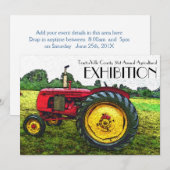 Landbouwbeurs, trekkermeeuw, tentoonstelling kaart (Voorkant / Achterkant)