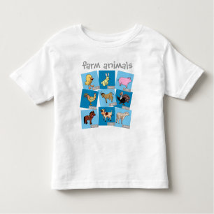 Landbouwdieren Kinder Shirts