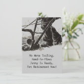 Landbouwers Boerderij van ploegen Kaart (Staand voorkant)