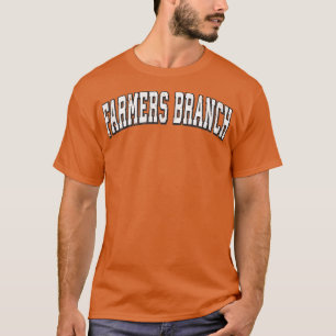 Landbouwers Branch Teas Athletic Sports B&W Pr T-shirt
