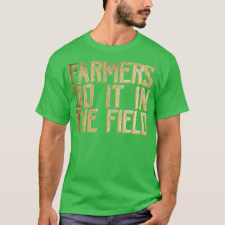Landbouwers doen dat in het veld t-shirt
