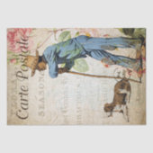 Landbouwers en hun hond tissuepapier (Voorkant)