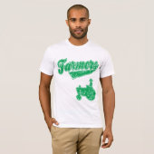 Landbouwers Green Tractor T-shirt (Voorkant volledig)
