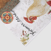 Landbouwers Market Chicken Tissuepapier (Detail)