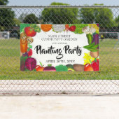 Landbouwers Markt Veggie Garden Spring Planparty Spandoek (Insitu)