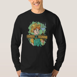 Landbouwers van boerenbedrijven die Boerderij van T-shirt