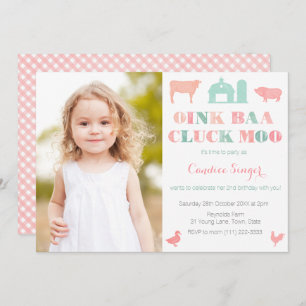 landbouwhuisdieren die een dierentuin eten met fot kaart