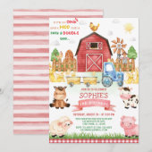 Landbouwhuisdieren Kaart (Voorkant / Achterkant)