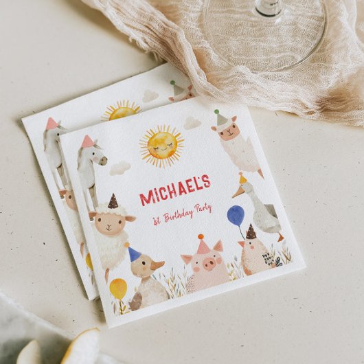 Landbouwhuisdieren Servet