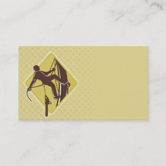 landbouwkettingzaag voor boomchirurg visitekaartje