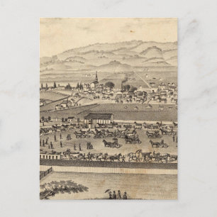 Landbouwmaatschappij Sonoma en Marin District Briefkaart