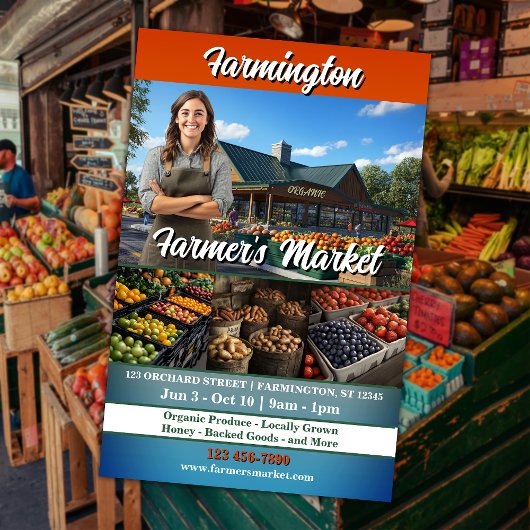 Landbouwmarkt Flyer