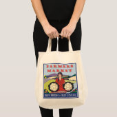 Landbouwmarkt Tote Bag (Voorkant (product))