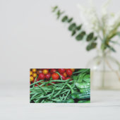 Landbouwmarkt Visitekaartje (Staand voorkant)