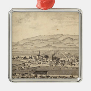 Landbouworganisatie Sonoma en Marin District Metalen Ornament