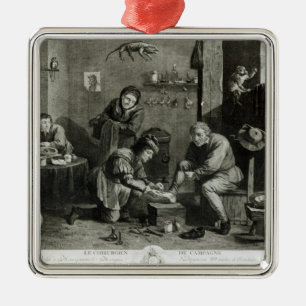 Landchirurg Metalen Ornament
