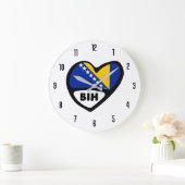 Landcode Bosnië en Herzegovina vlaggenhart Grote Klok (Huis)