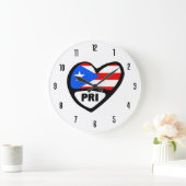 Landcode Puerto Rico PRI Vlaggenhart Grote Klok (Huis)