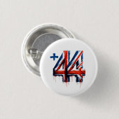 Landcode Verenigd Koninkrijk Ronde Button 3,2 Cm (Voorkant /achterkant)