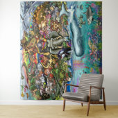 Landdieren en Zee Wandkleed (In situ)