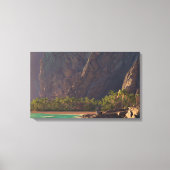 Landeinde Canvas Afdruk (Voorkant)